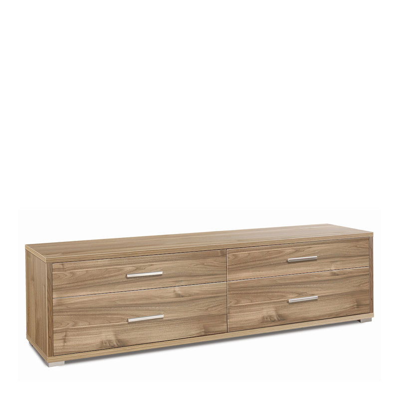 Mobile 4 cassetti in legno "Pedro" moderno da ingresso cm 179x47 50h