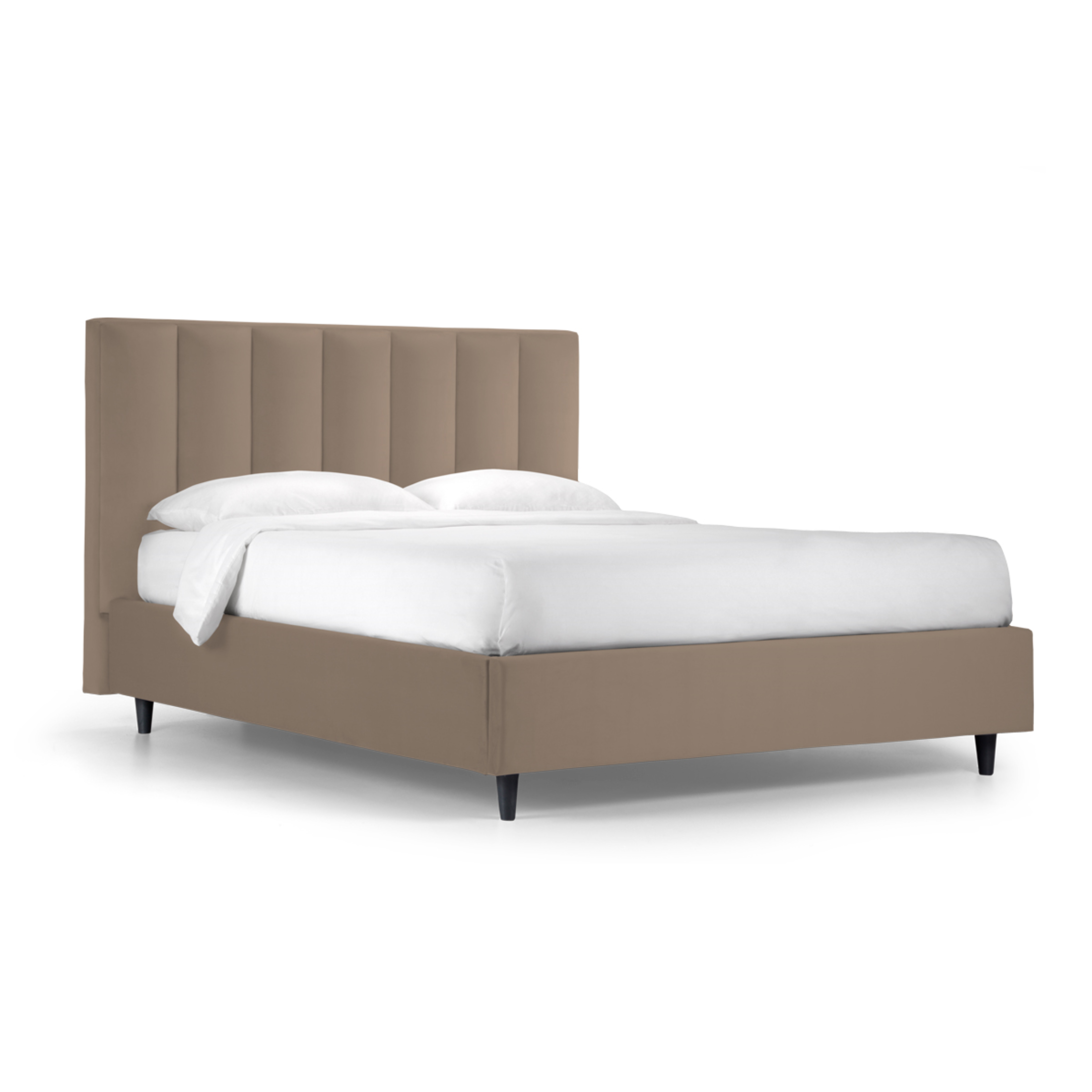 Letto contenitore "Parigi" in microfibra