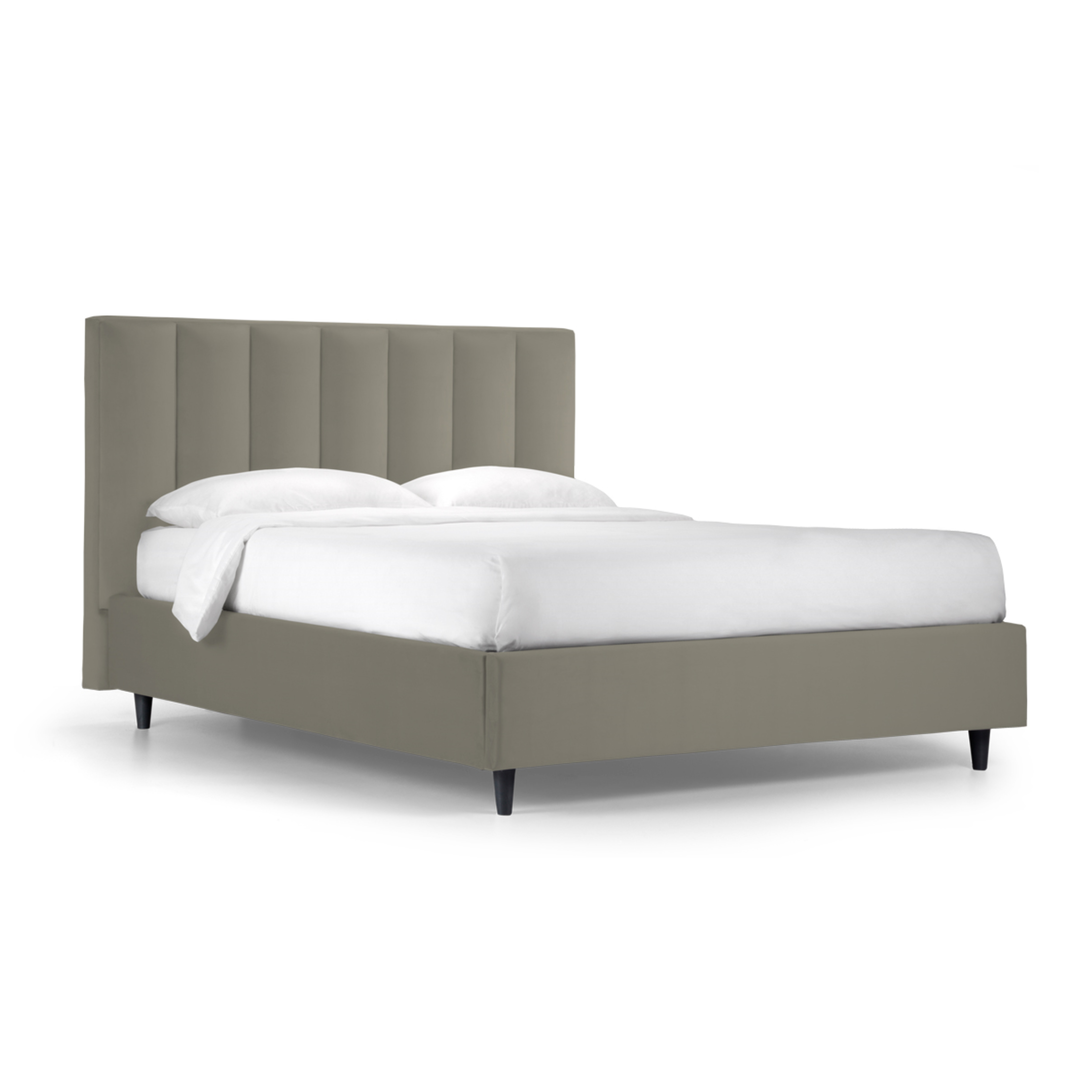 Letto contenitore "Parigi" in microfibra