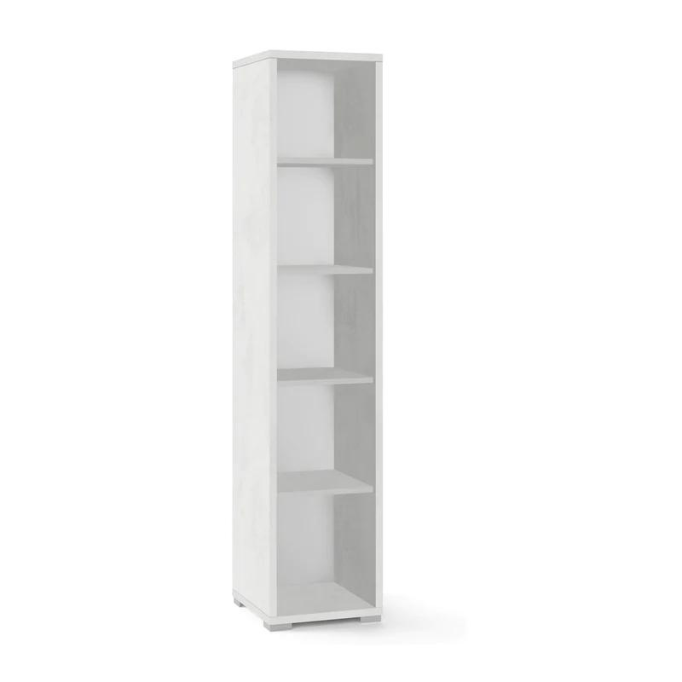 Mobile libreria a colonna "Slim" in legno ripiani regolabili cm 39x41 182h