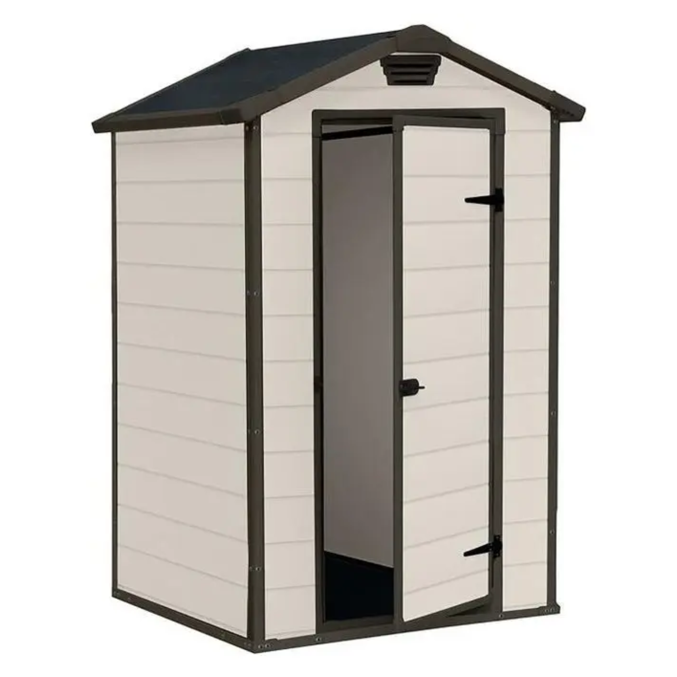 Casetta da giardino in resina beige "Coconut" cm 128x94 196h