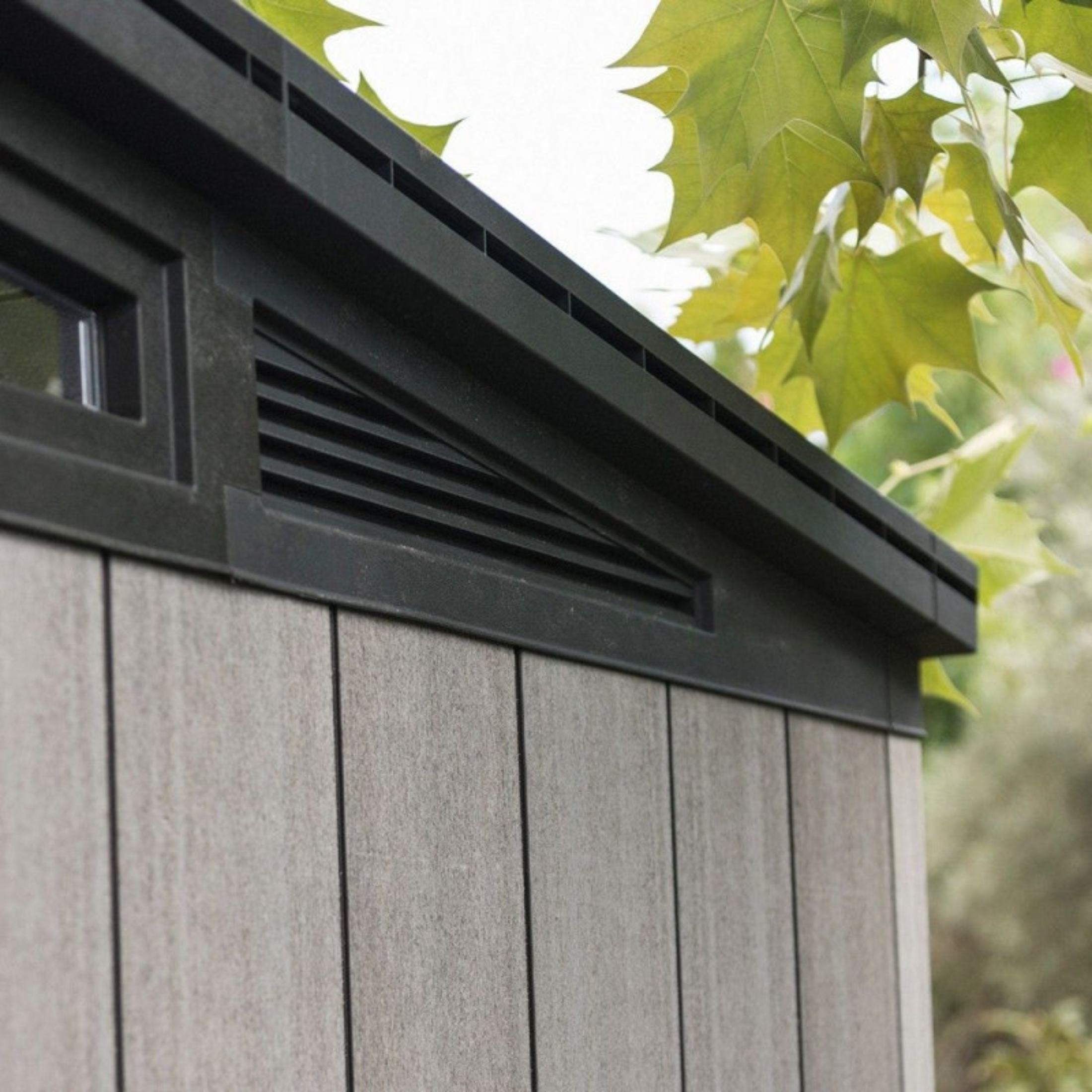 Casetta da giardino "PlantScape" 2 porte in plastica di alta qualità