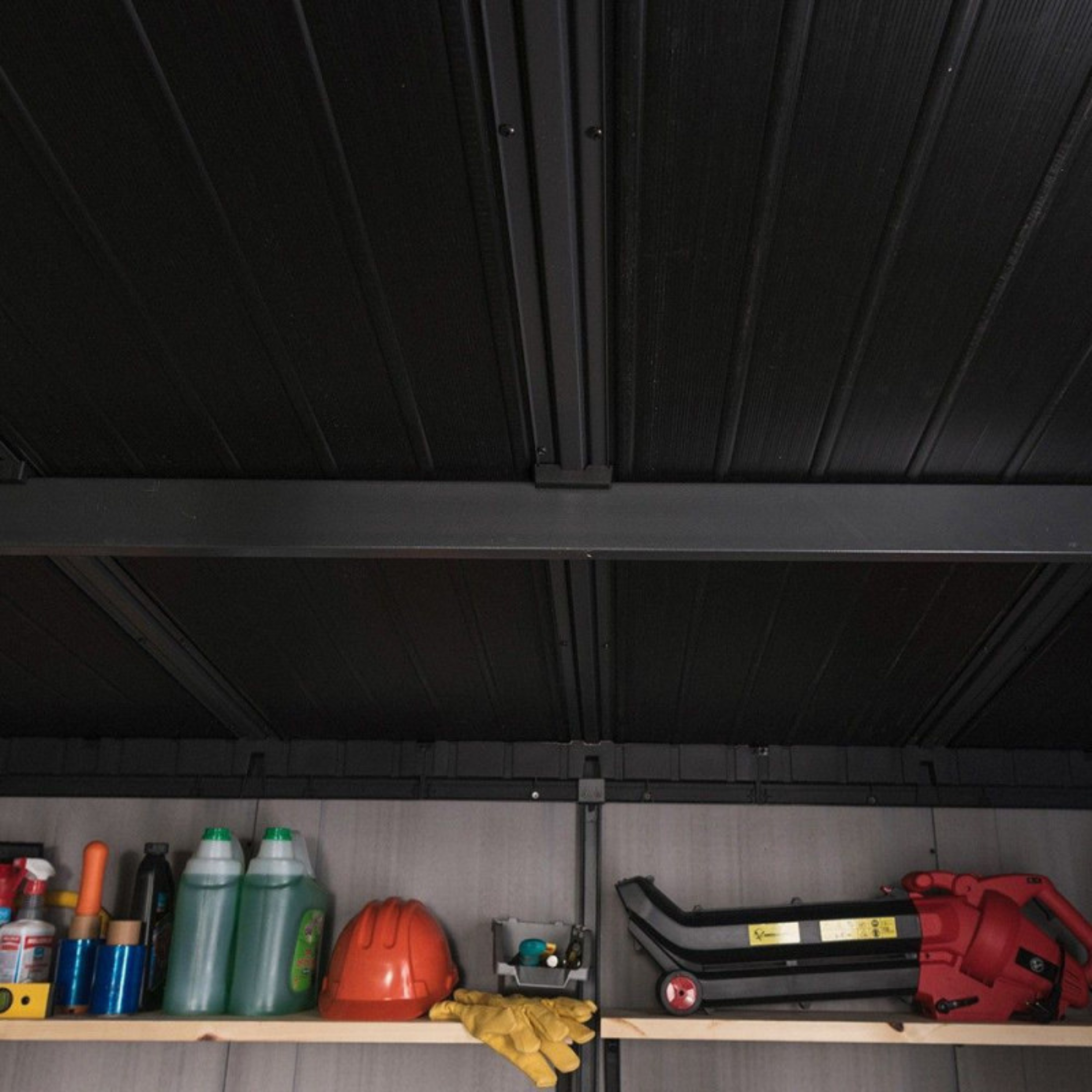 Casetta da giardino "PlantScape" 2 porte in plastica di alta qualità