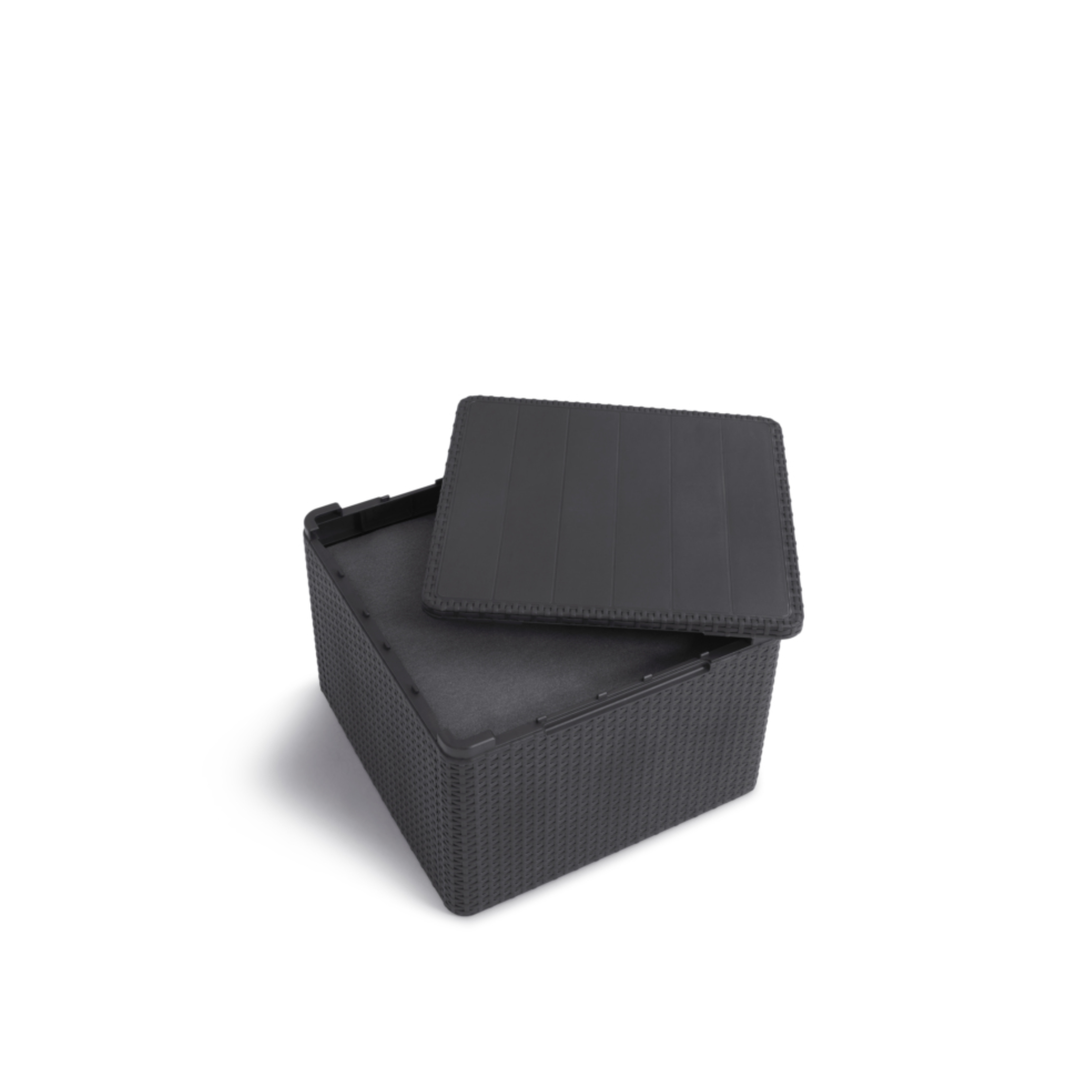 Salottino da giardino in resina "Claire double" 2 divani e 1 tavolo