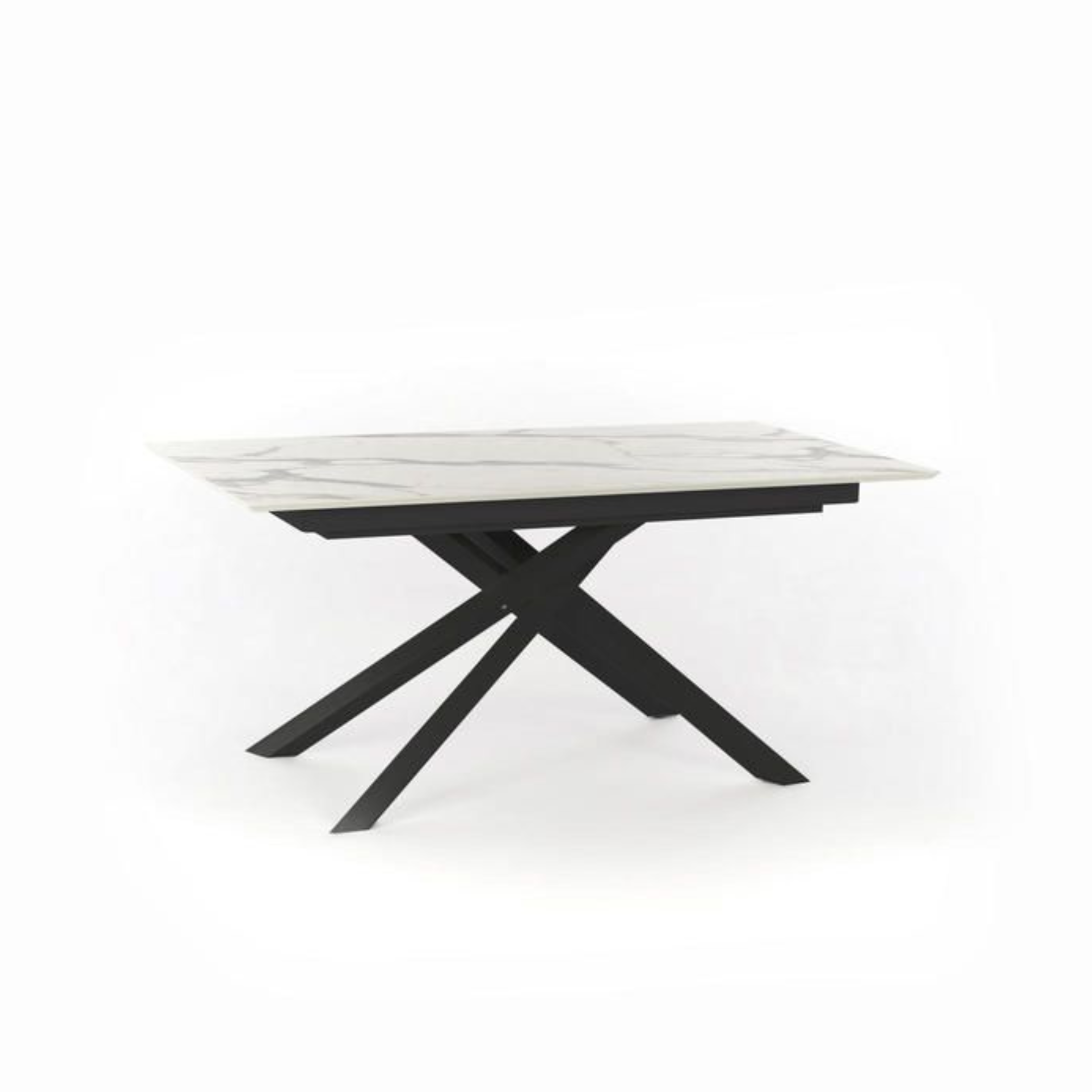 Tavolo allungabile "Jade" piano in HPL gambe in alluminio cm 170/270x90 76h