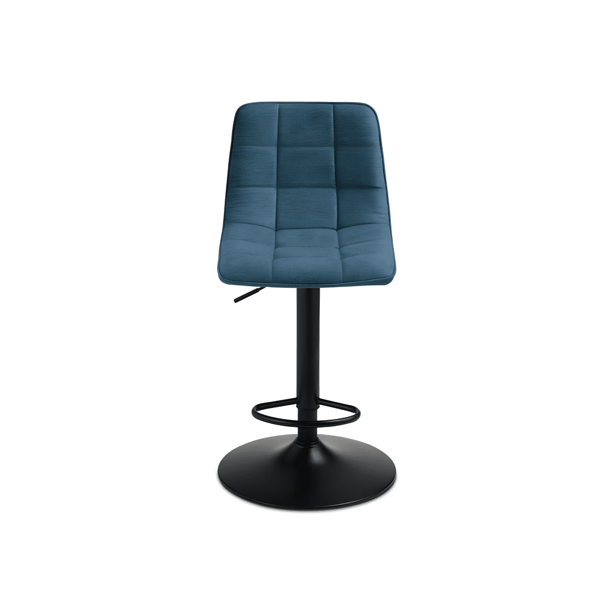 Set di sgabelli in tessuto "Milly" con seduta imbottita cm 45x45 91h - MondoViro