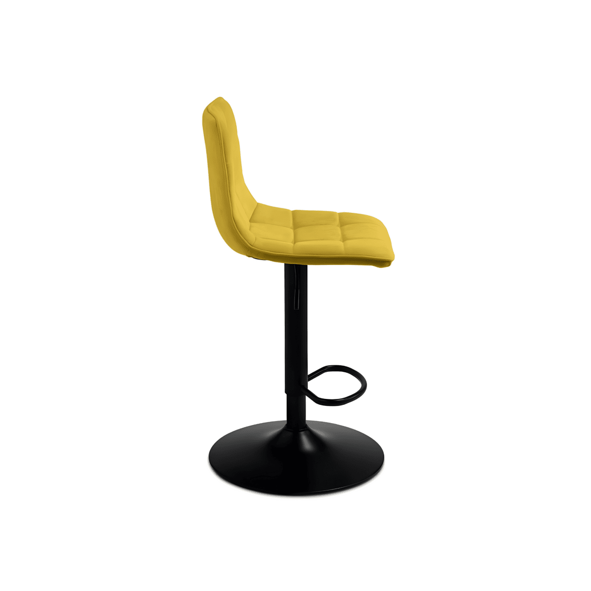 Set di sgabelli in tessuto "Milly" con seduta imbottita cm 45x45 91h - MondoViro