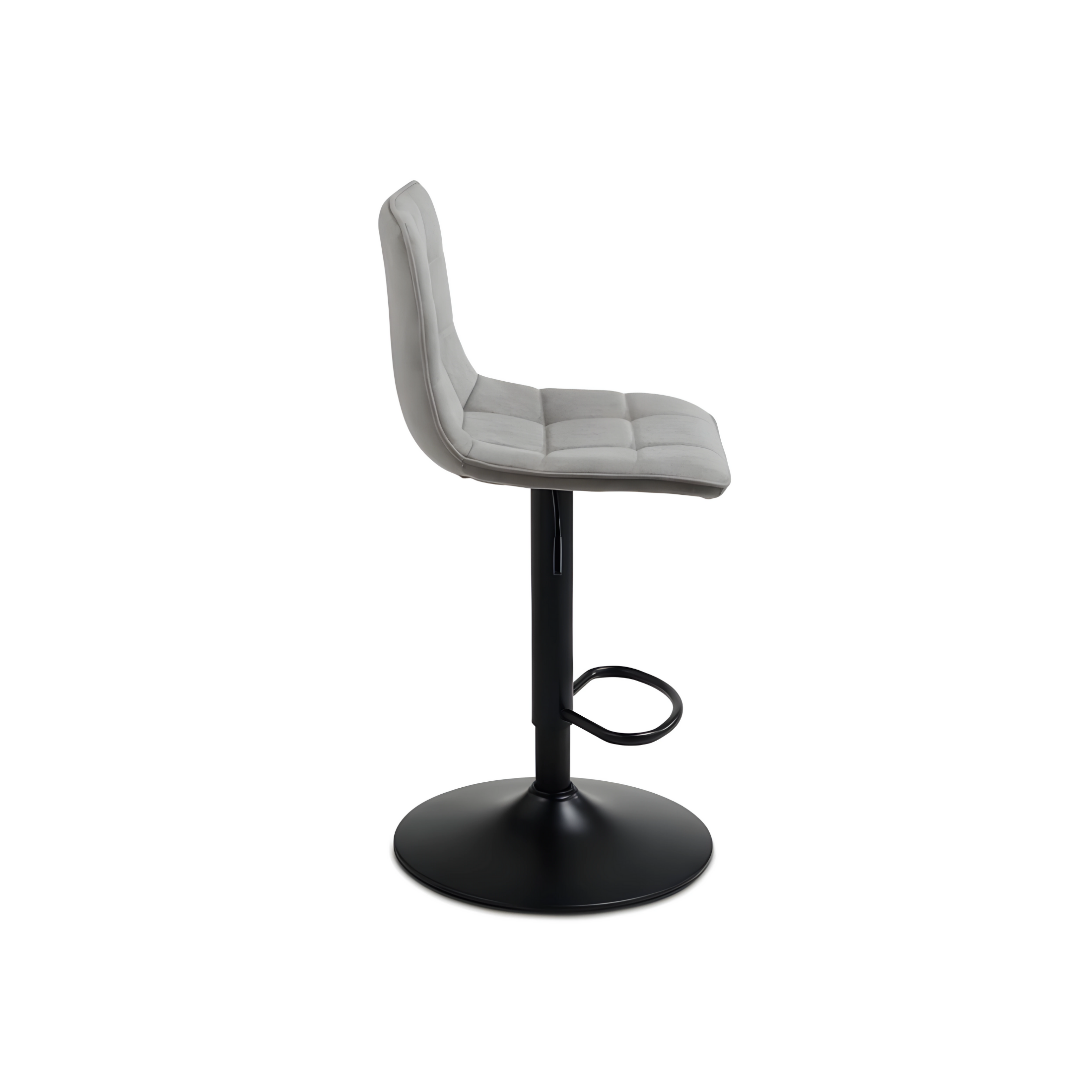 Set di sgabelli in tessuto "Milly" con seduta imbottita cm 45x45 91h