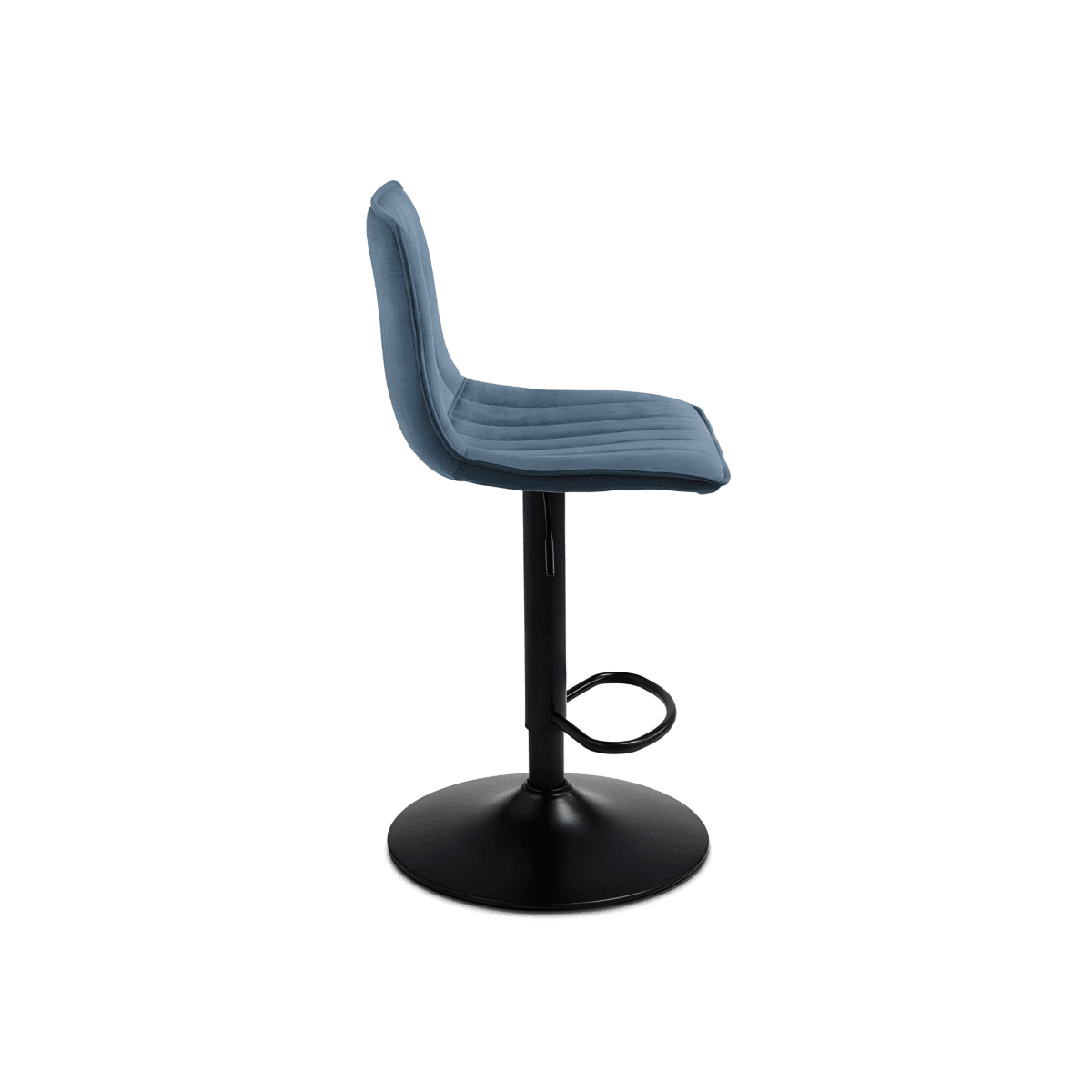 Set di sgabelli in tessuto "Palmer" imbottiti cm 45x45 91h - MondoViro