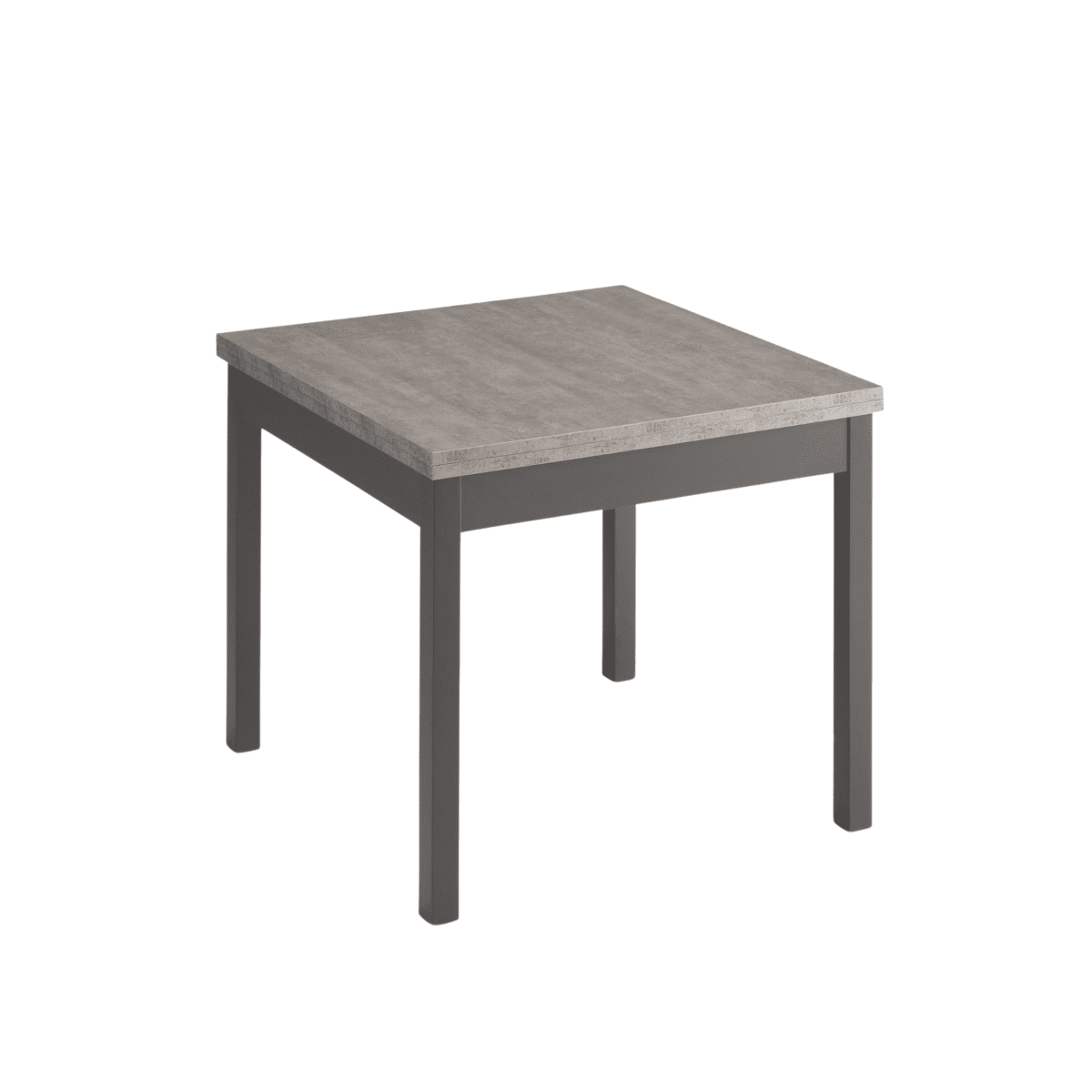 Tavolo allungabile moderno "Torian" con meccanismo di apertura a libro cm 90/180x90 78h - MondoViro