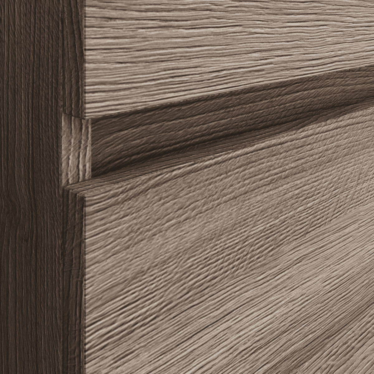 Mobile da bagno sospeso moderno "Velira1" in legno con top e specchio LED - MondoViro