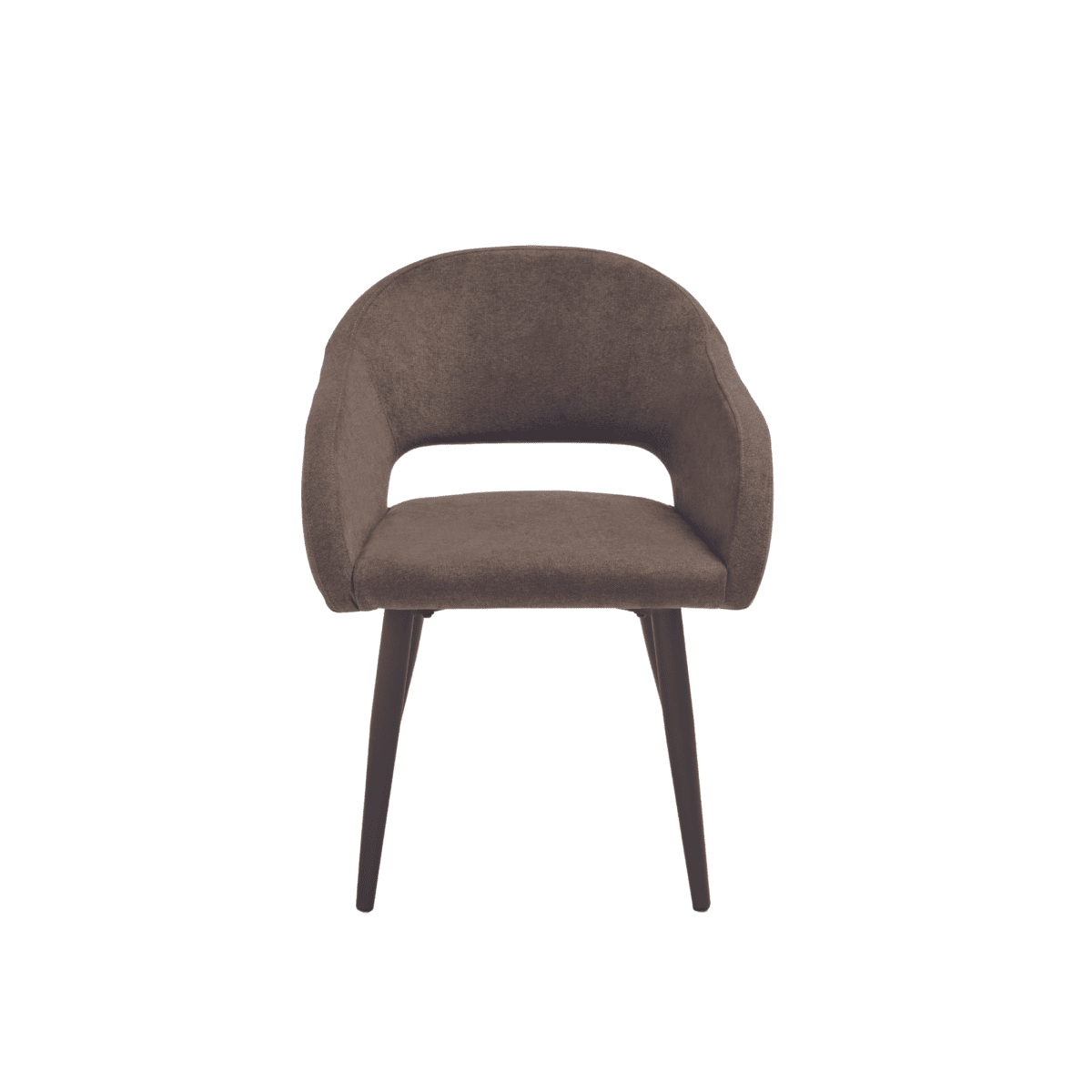 Set di sedie da pranzo moderne "Anita" imbottita in tessuto cm 58x48 75h - MondoViro