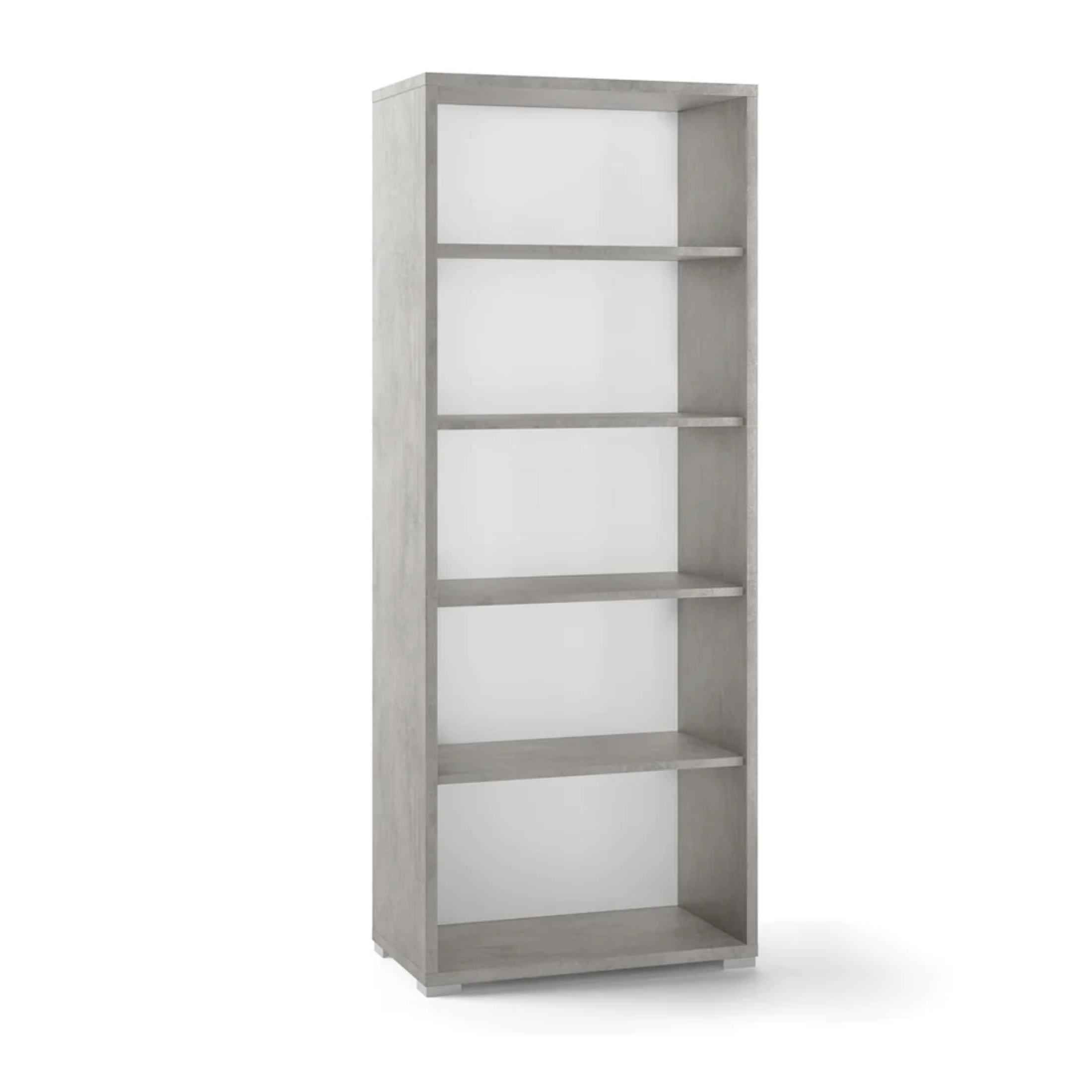 Mobile libreria a giorno "Lila" 5 ripiani in legno cm 71x41 199h
