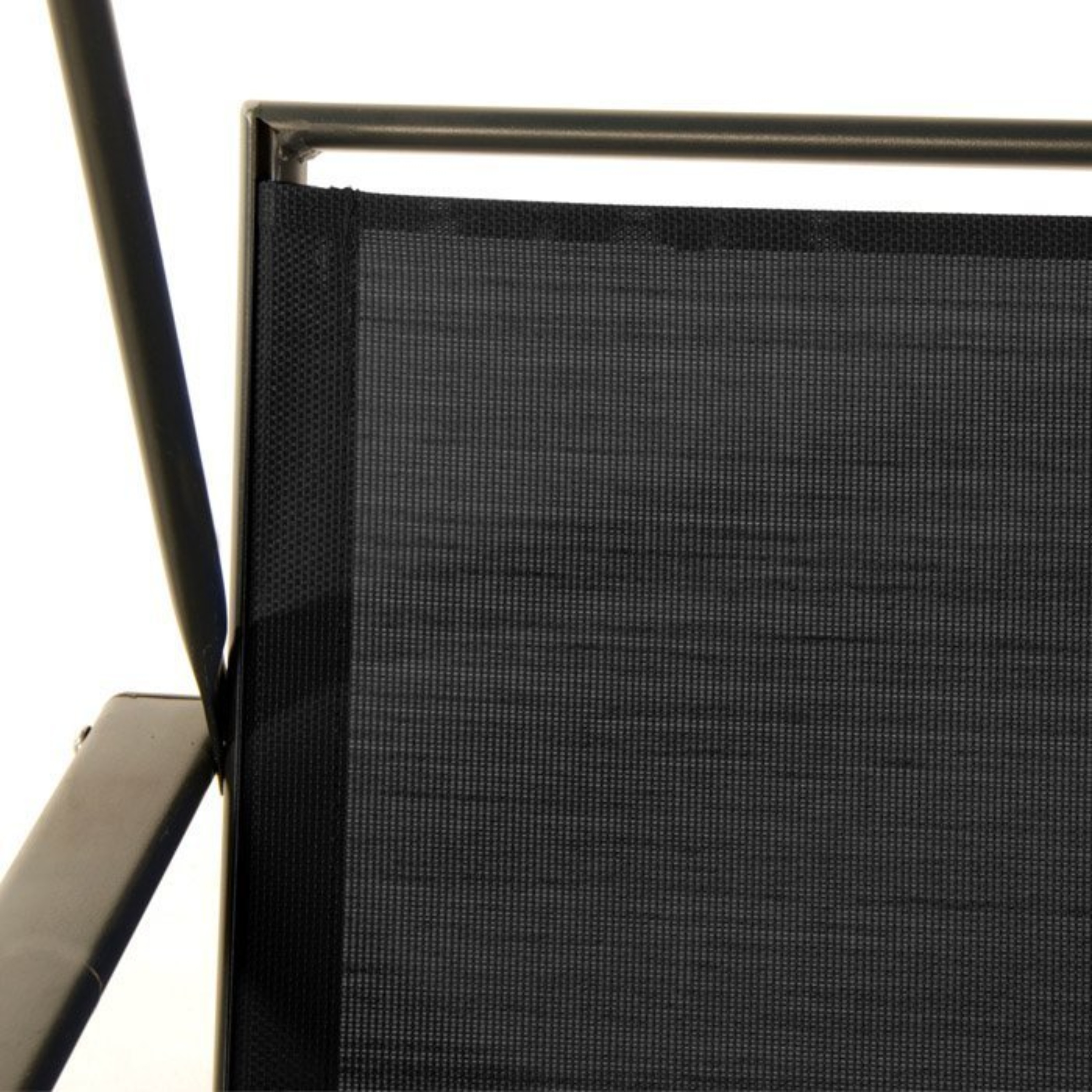 Dondolo da giardino "Amalfi" 2 posti grigio antracite con copertura in acciaio cm 150x120 160h