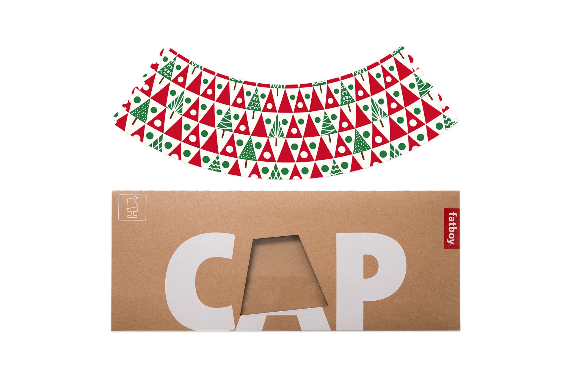 Paralume copri lampada "Cooper Cappie" in PP opaco cm 34x14