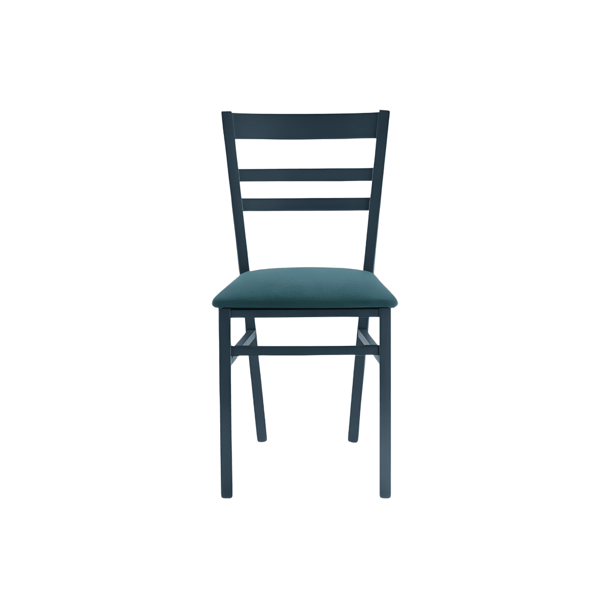 Set di sedie "Ilda" con struttura in legno e seduta in tessuto imbottito cm 42x45 85h - MondoViro