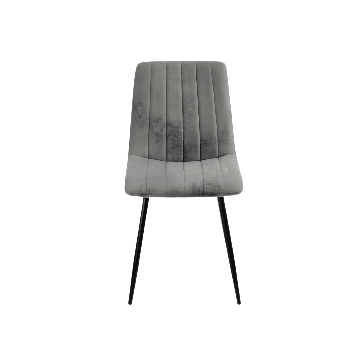 Set di sedie moderne da pranzo in tessuto "Palmer" imbottite cm 45x54 88h - MondoViro