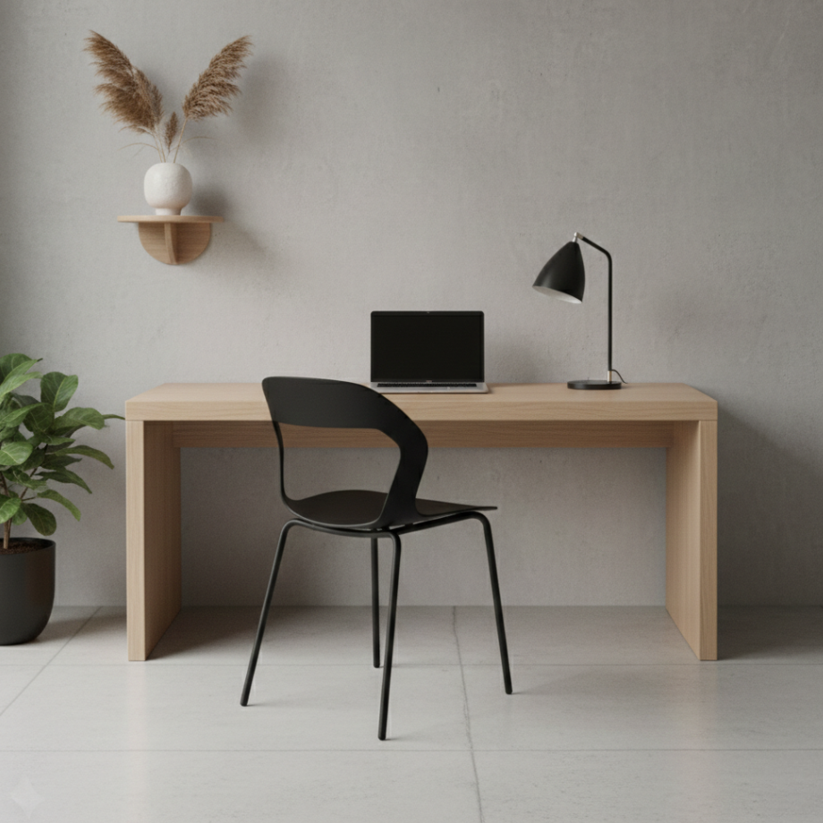 Set di sedie impilabili "Prisma" in polipropilene cm 54x51 87h