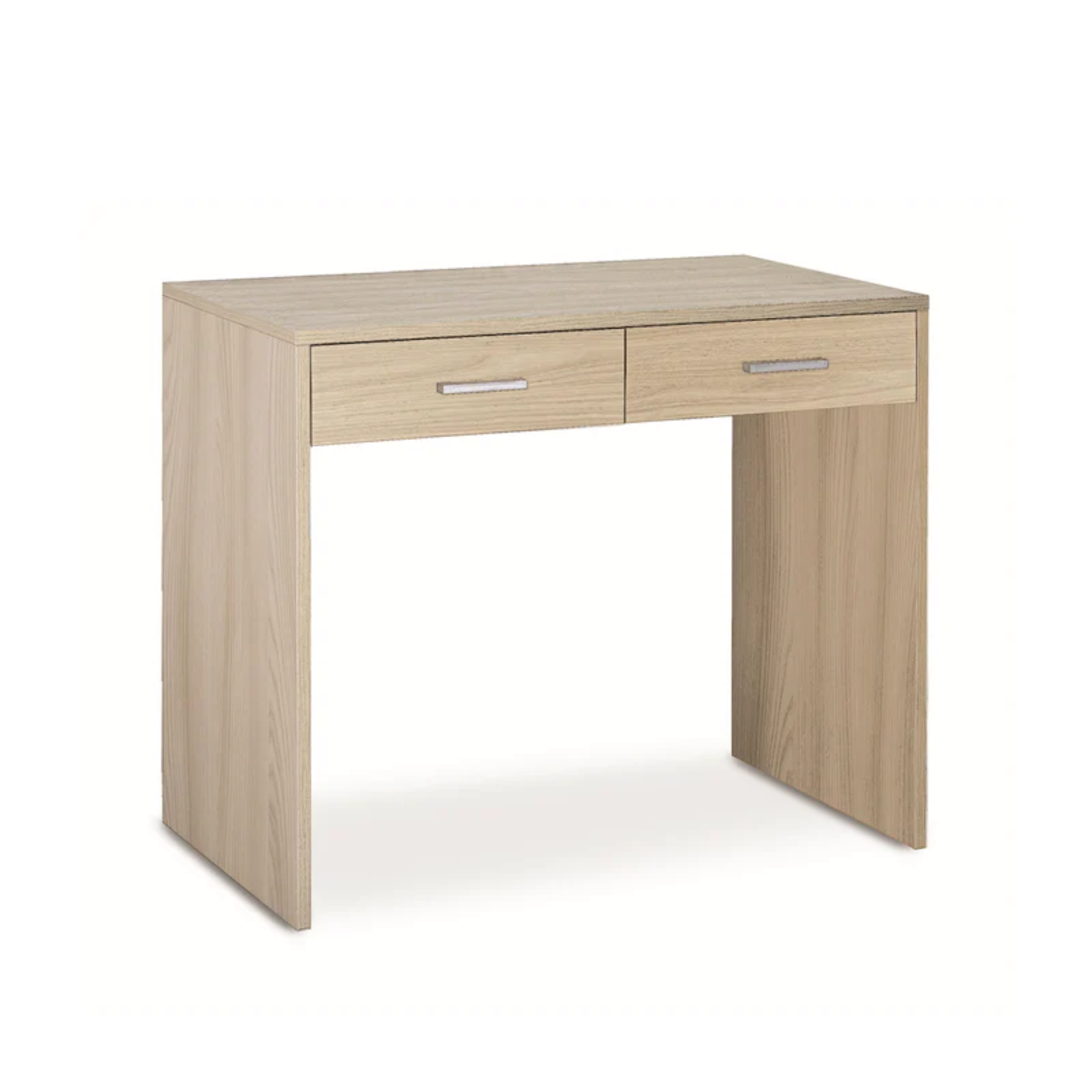 Scrivania moderna 2 cassetti "Vanda" in legno cm 91x55 76h