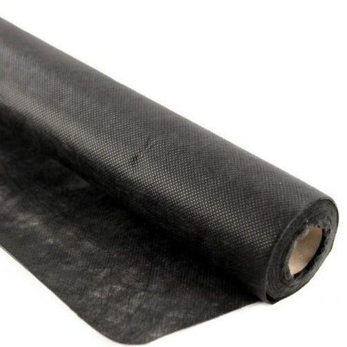 Telo per pacciamatura in TNT nero anti erbacce e UV permeabile