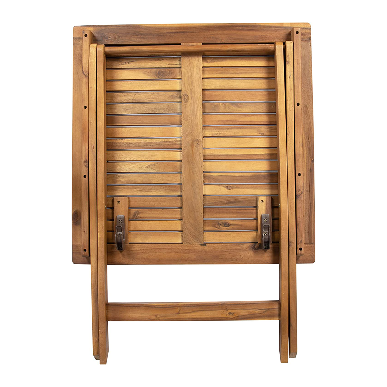 Set da pranzo in legno massello Impression sedia e tavolo richiudibile per giardino