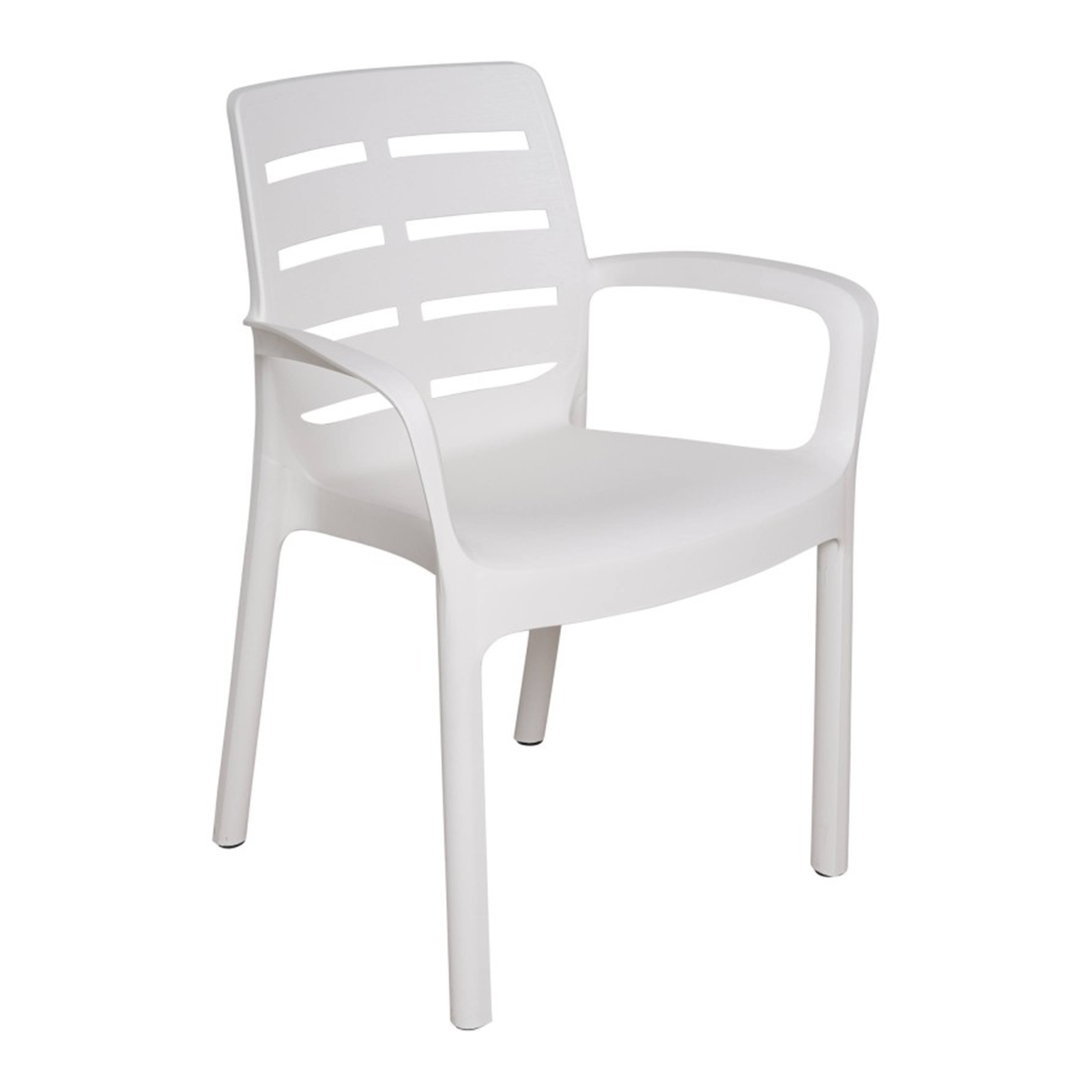 Sedia in resina rattan Borneo da esterno poltrona con braccioli per giardino