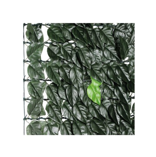 Rotolo di foglie finte in tessuto plastificato deocrazione e separè- ideale per giardino balconi e verande