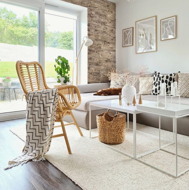 Tavolino da soggiorno basso in metallo bianco cm 35x35 40h